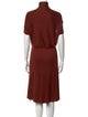 Akris Cashmere Knee-Length Dress