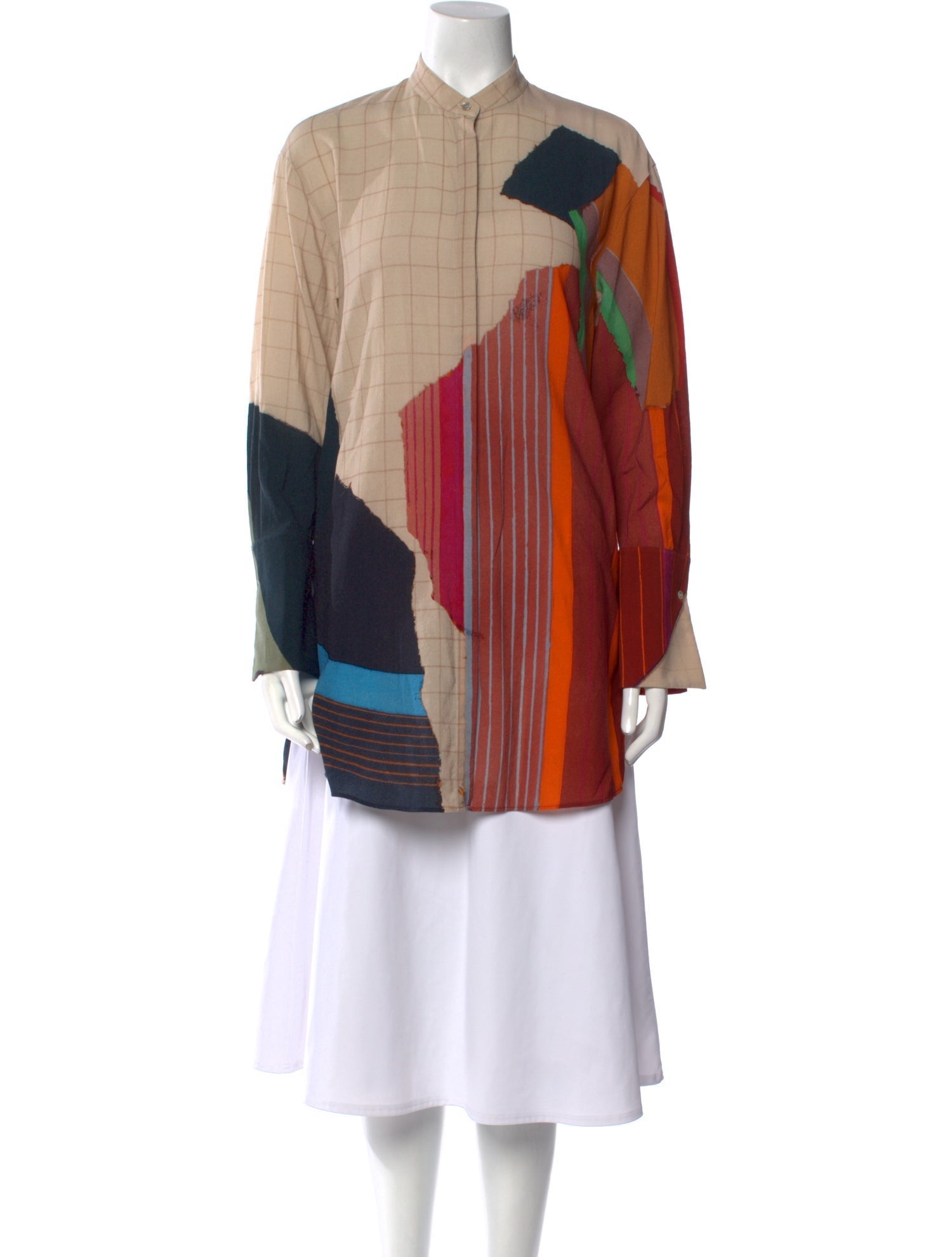 Akris Wool Printed Tunic