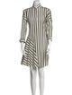 Akris Striped Mini Dress