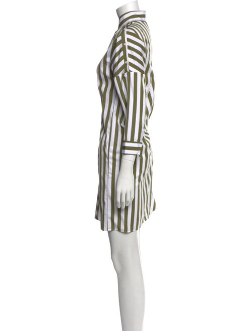 Akris Striped Mini Dress