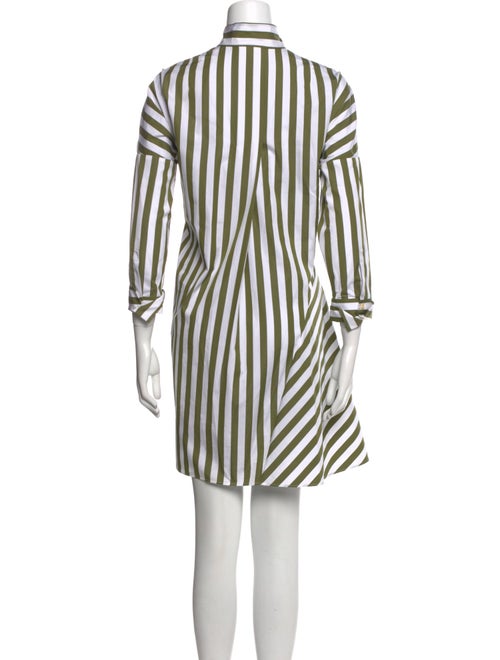 Akris Striped Mini Dress