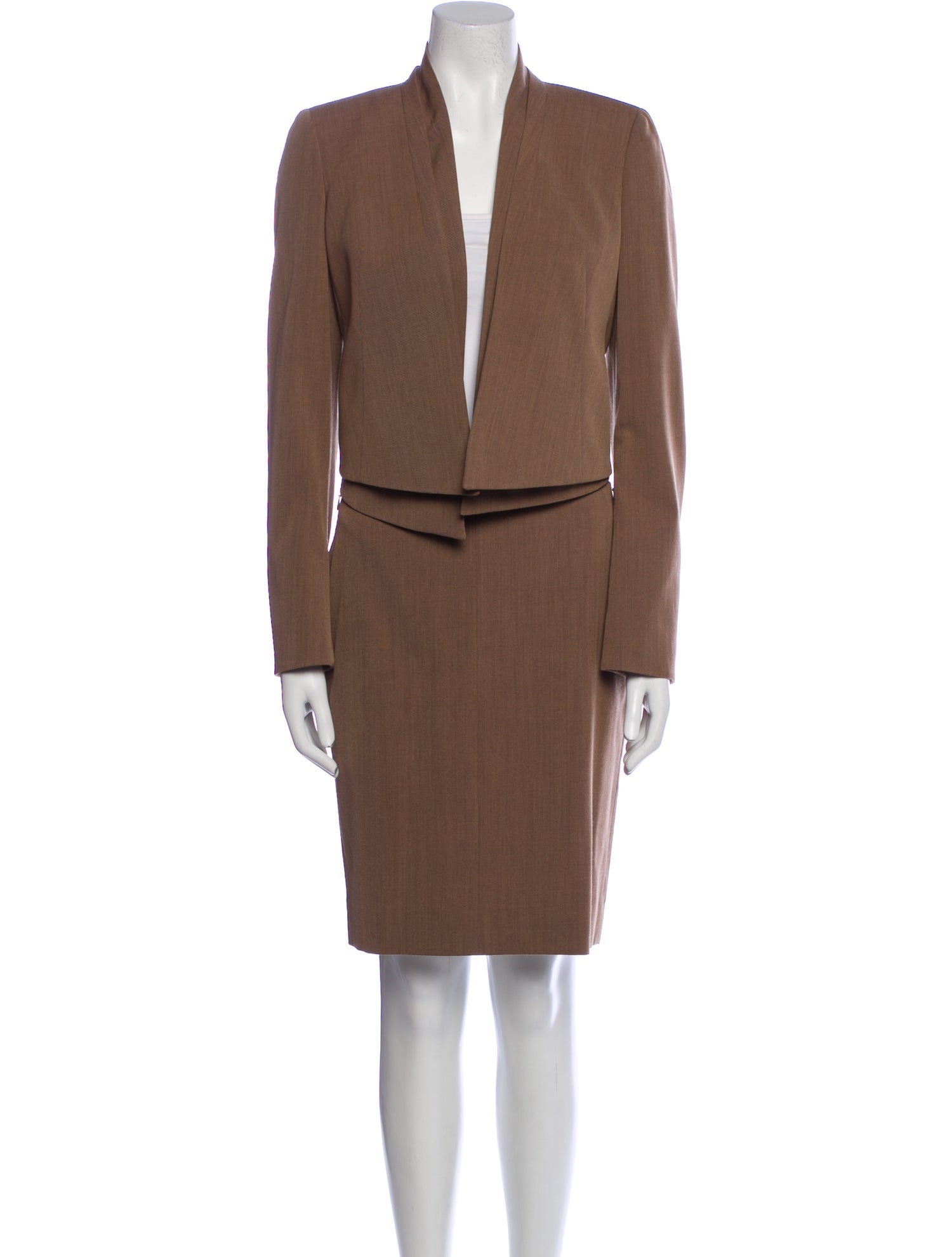 Akris Virgin Wool Skirt Set