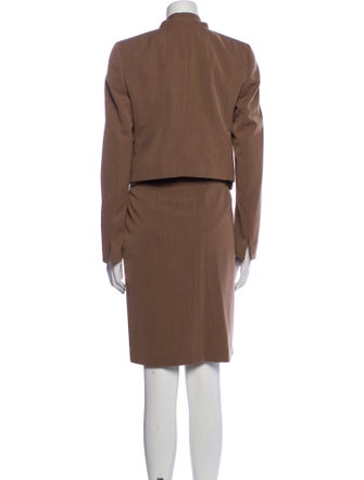 Akris Virgin Wool Skirt Set