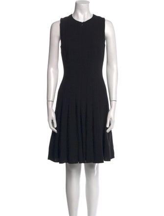 Akris Wool Knee-Length Dress