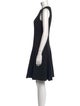 Akris Wool Knee-Length Dress