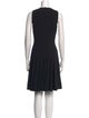 Akris Wool Knee-Length Dress