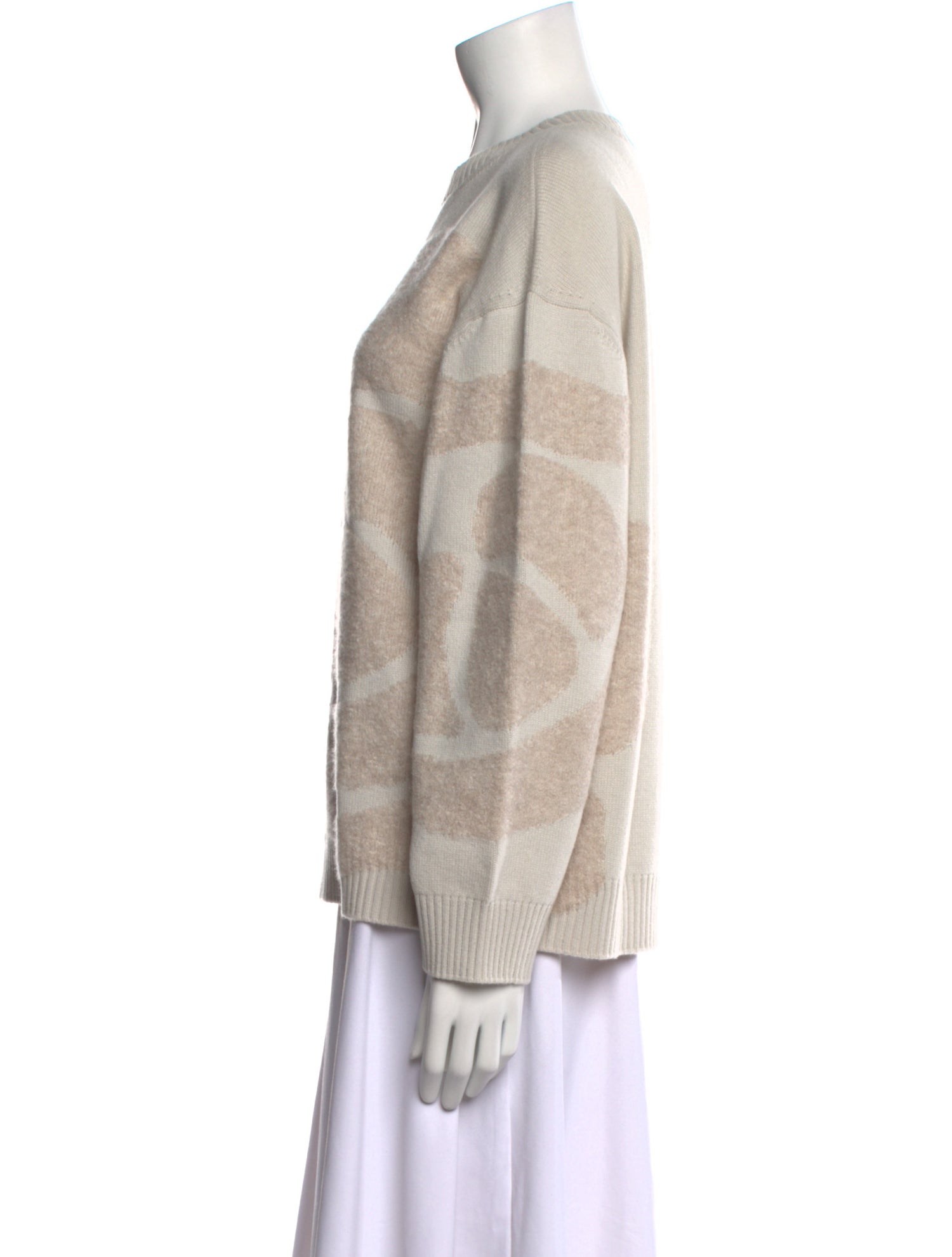 Akris Cashmere Printed Sweater