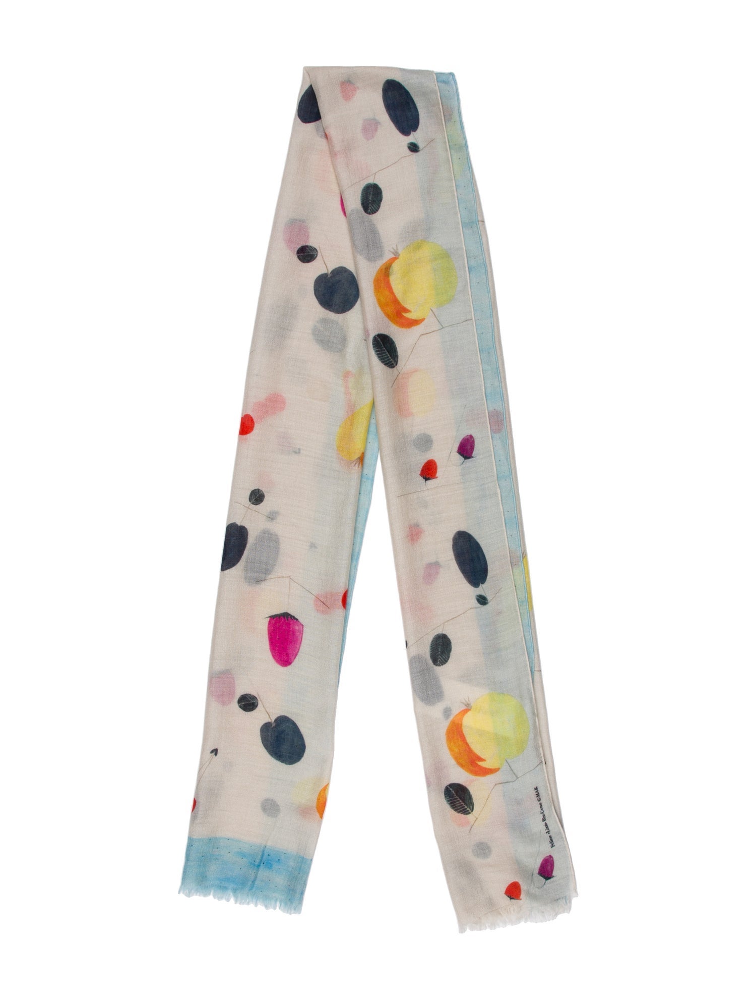 Akris Cashmere Printed Scarf