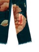 Akris Cashmere Floral Print Scarf