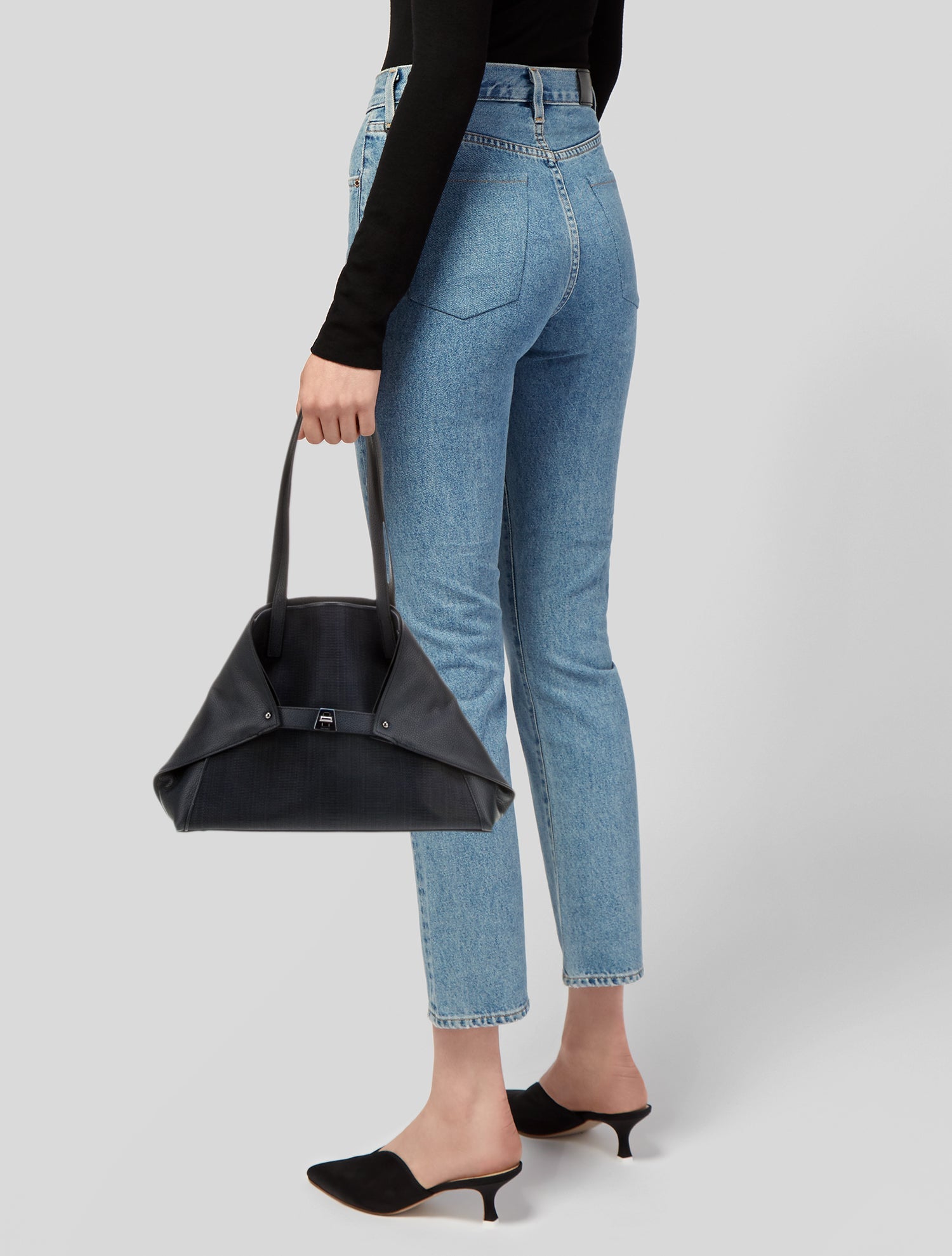 Akris Leather Shoulder Bag w/ Tags