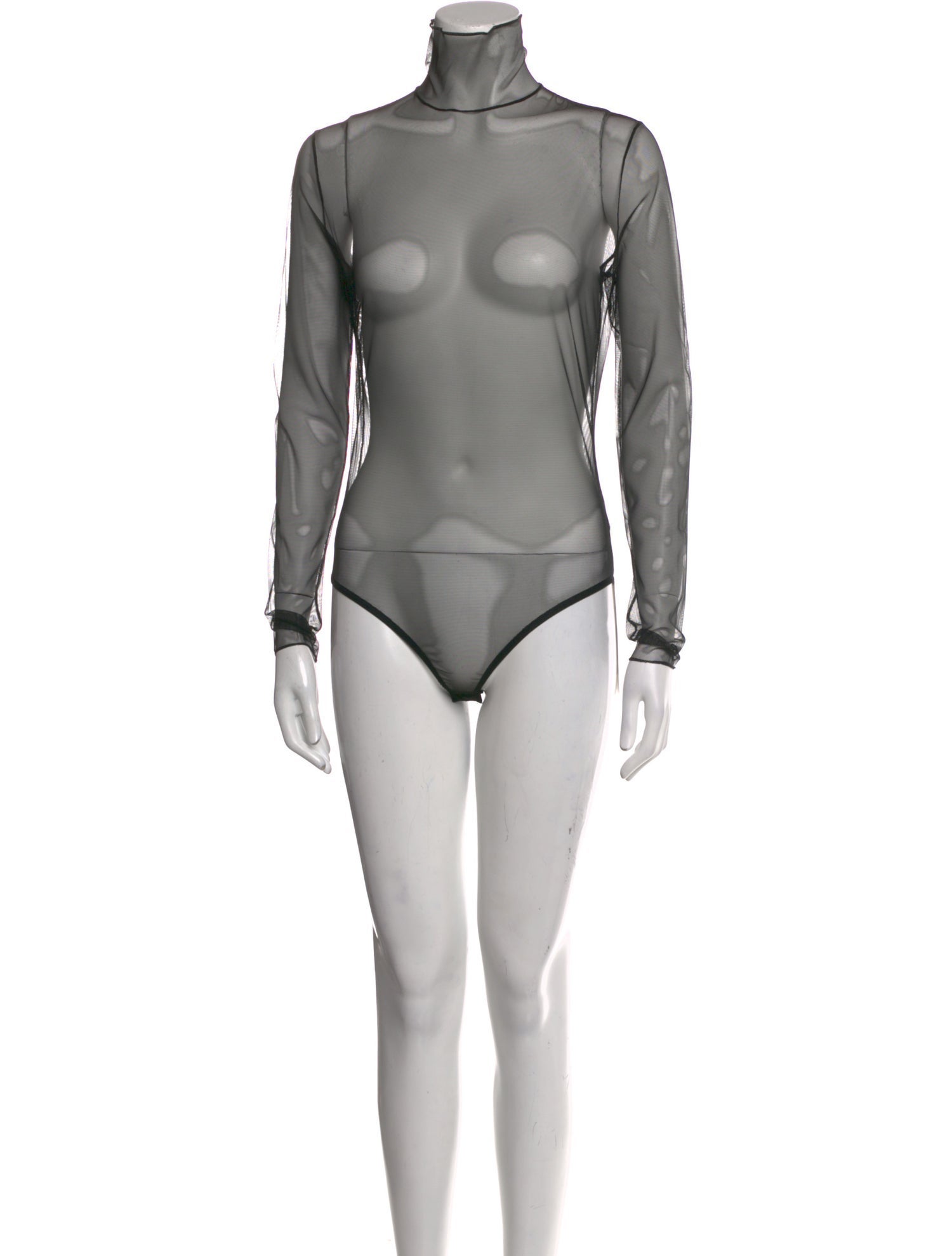 Akris Turtleneck Long Sleeve Bodysuit w/ Tags