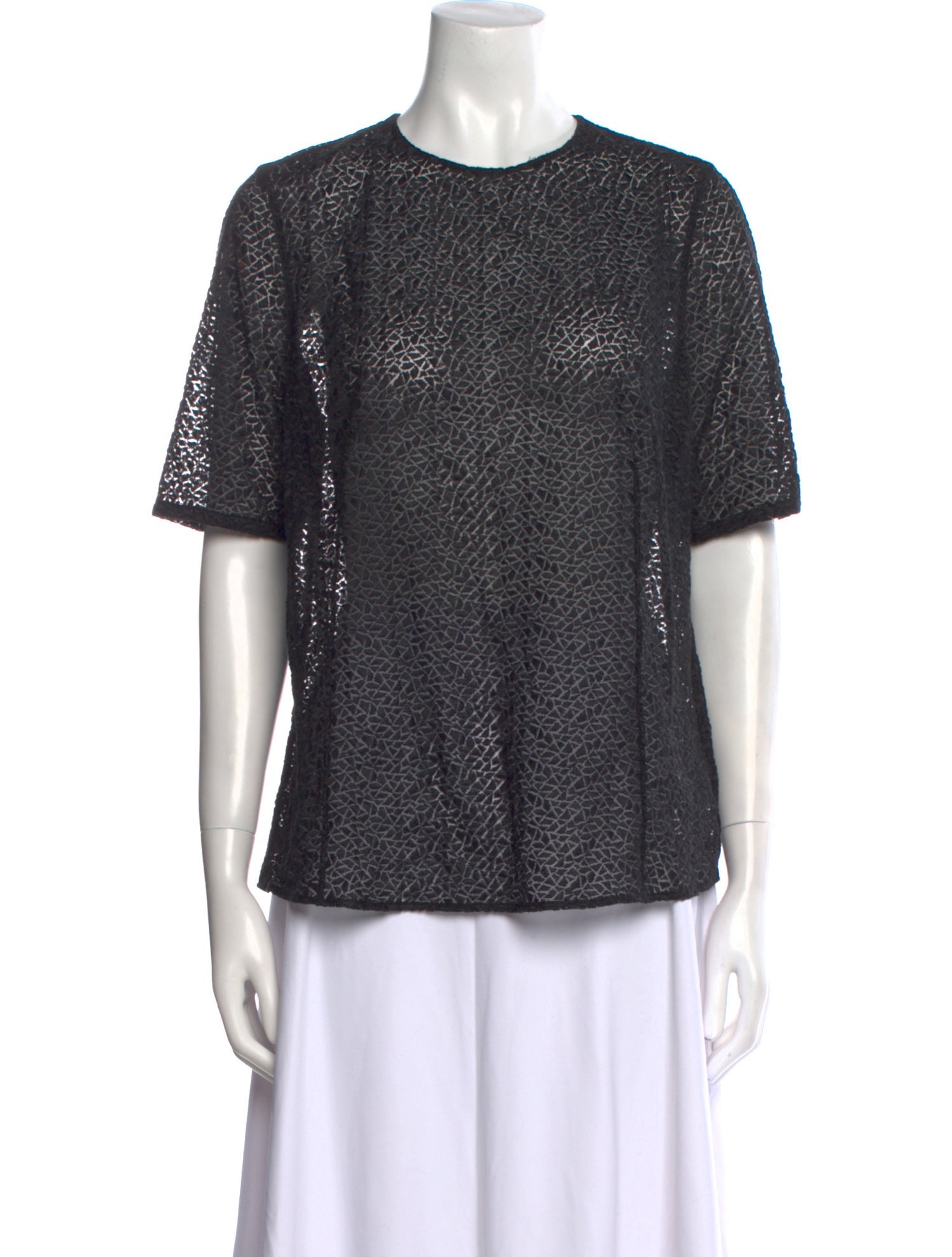 Akris Crew Neck Short Sleeve T-Shirt