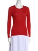 Akris Scoop Neck Long Sleeve Top