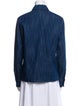 Akris Punto Long Sleeve Button-Up Top
