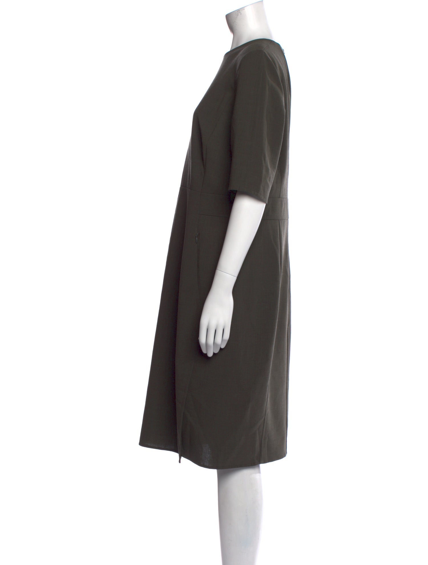 Akris Wool Midi Length Dress w/ Tags