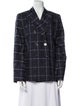 Akris Plaid Print Blazer