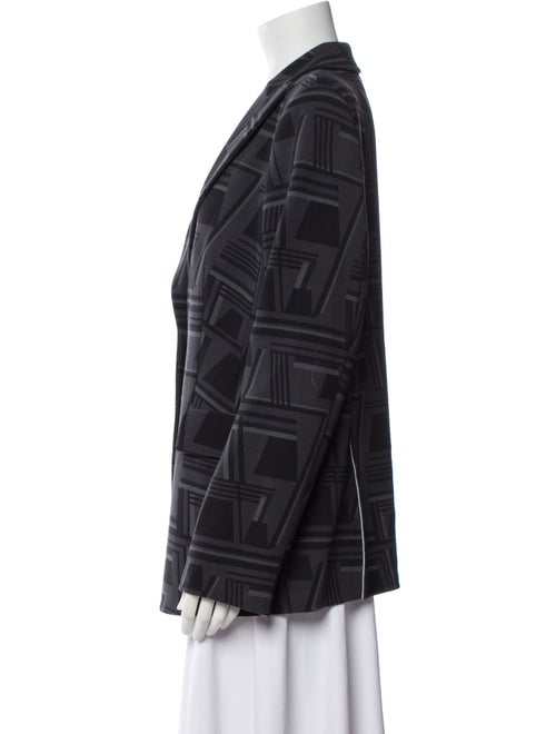 Akris Wool Printed Blazer