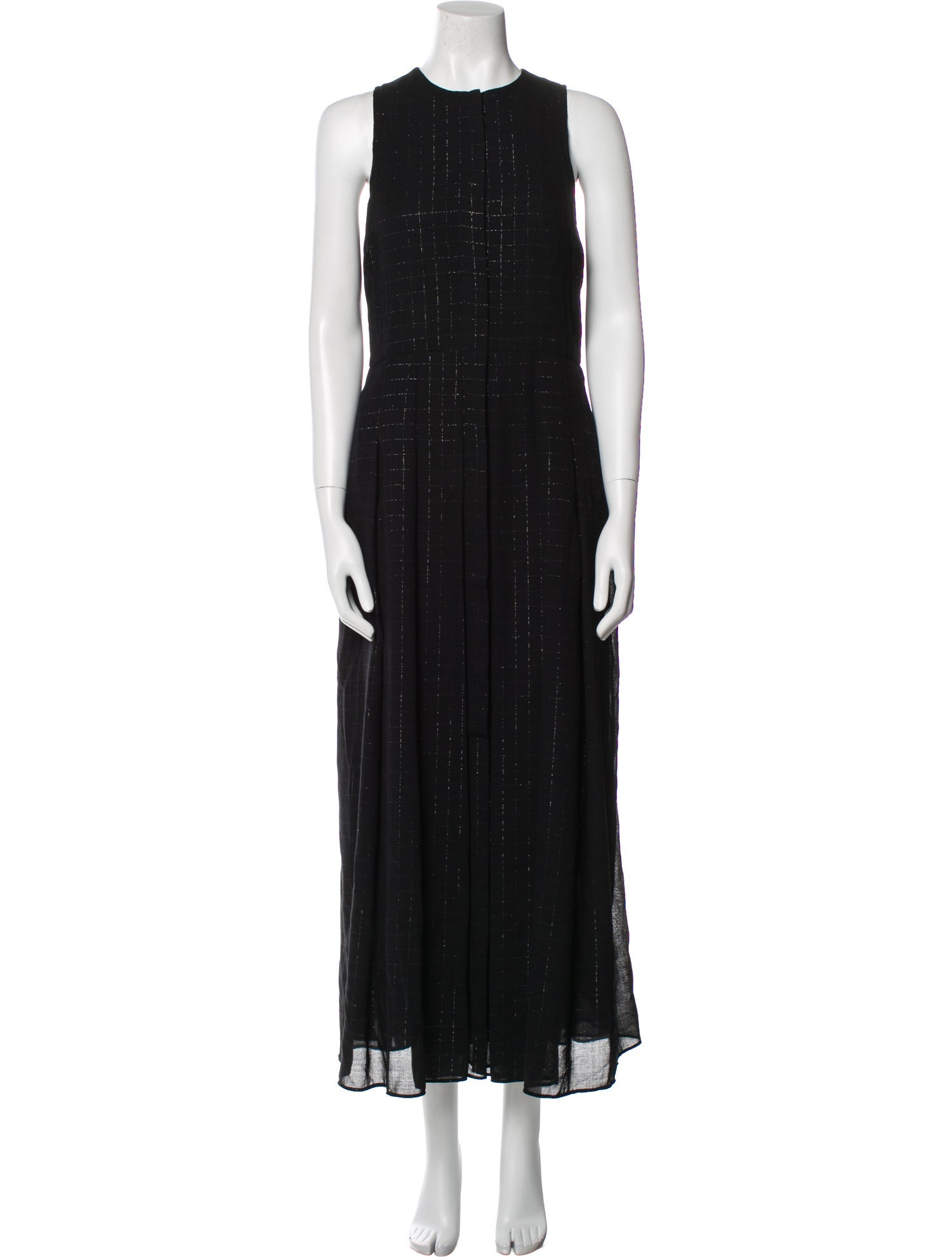 Akris Crew Neck Long Dress