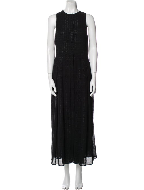 Akris Crew Neck Long Dress