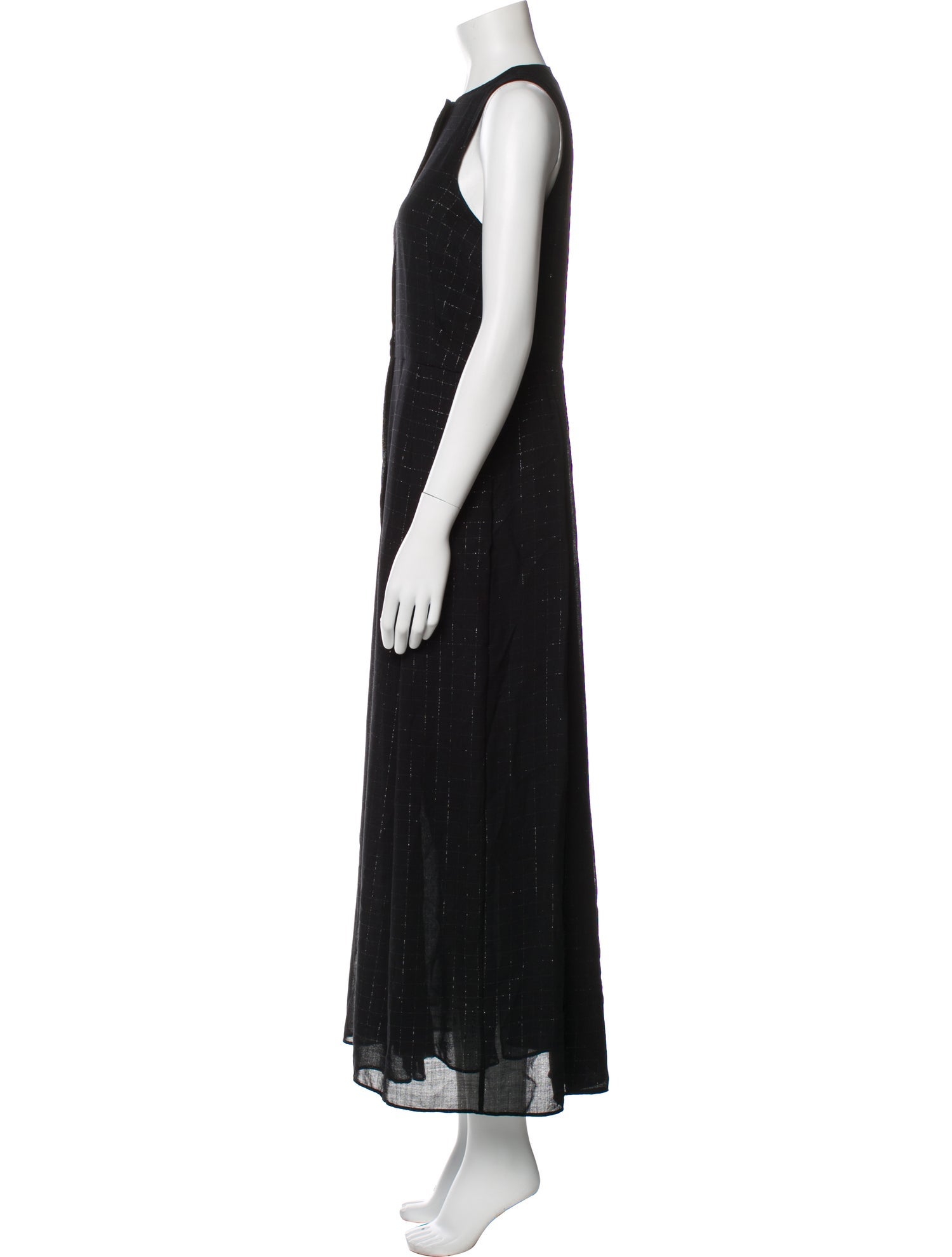 Akris Crew Neck Long Dress