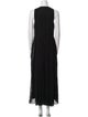 Akris Crew Neck Long Dress