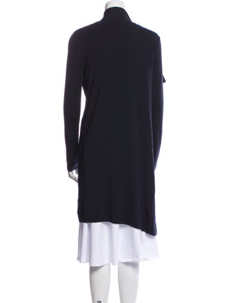 Akris x Bergdorf Goodman Wool Open Front Sweater