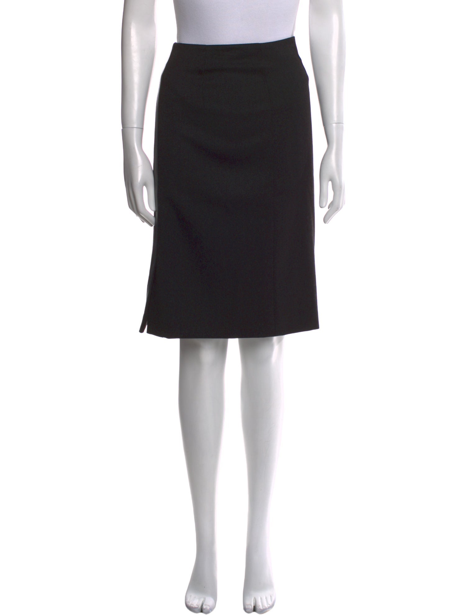 Akris Wool Knee-Length Skirt