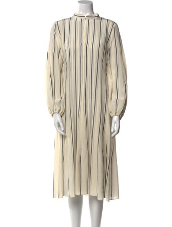 Akris Silk Midi Length Dress