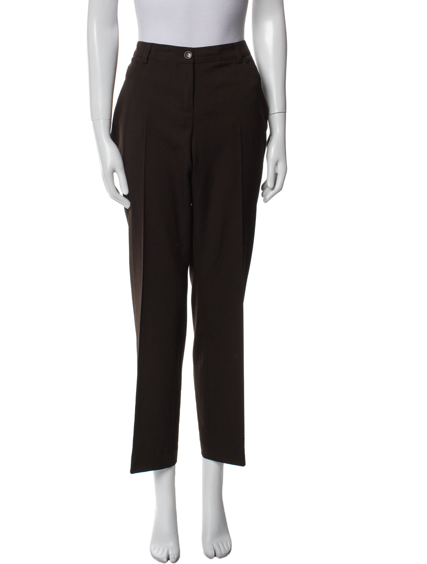 Akris Wool Straight Leg Pants w/ Tags