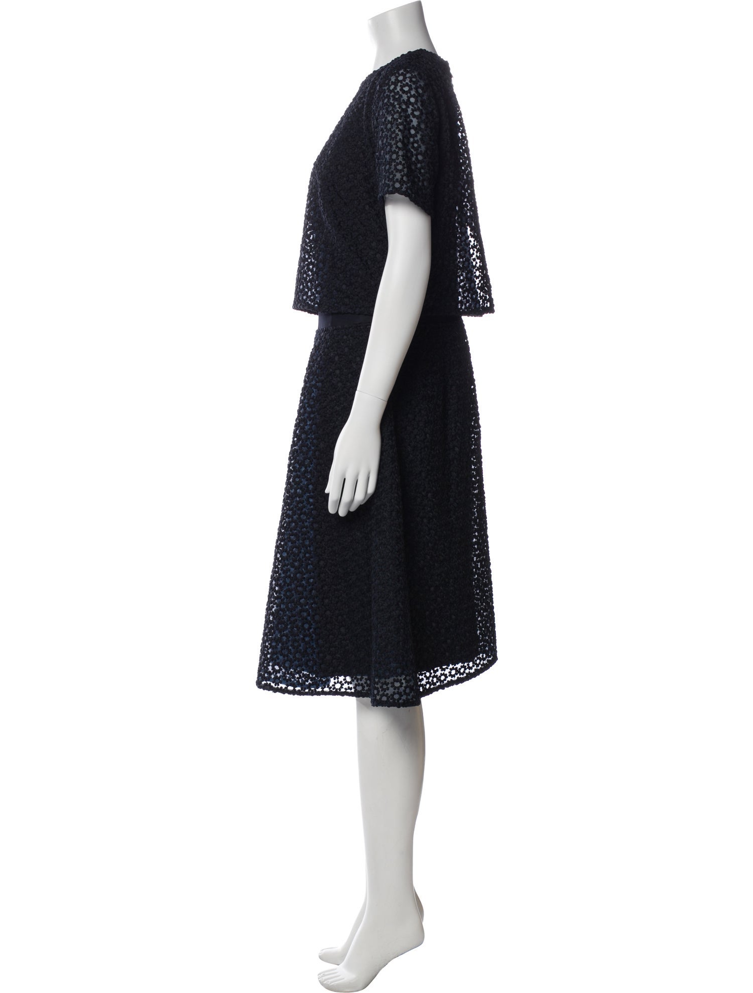 Akris Crew Neck Knee-Length Dress w/ Tags
