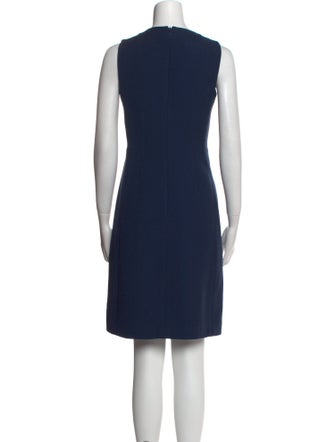 Akris Virgin Wool Knee-Length Dress