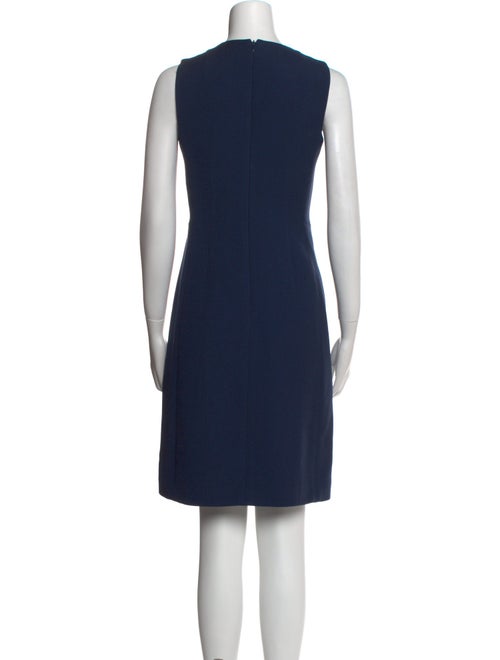 Akris Virgin Wool Knee-Length Dress