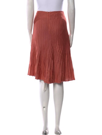 Akris Silk Knee-Length Skirt