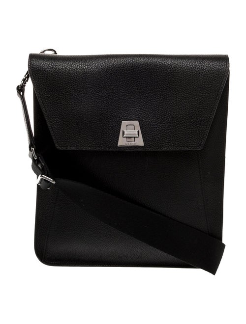 Akris Leather Messenger Bag