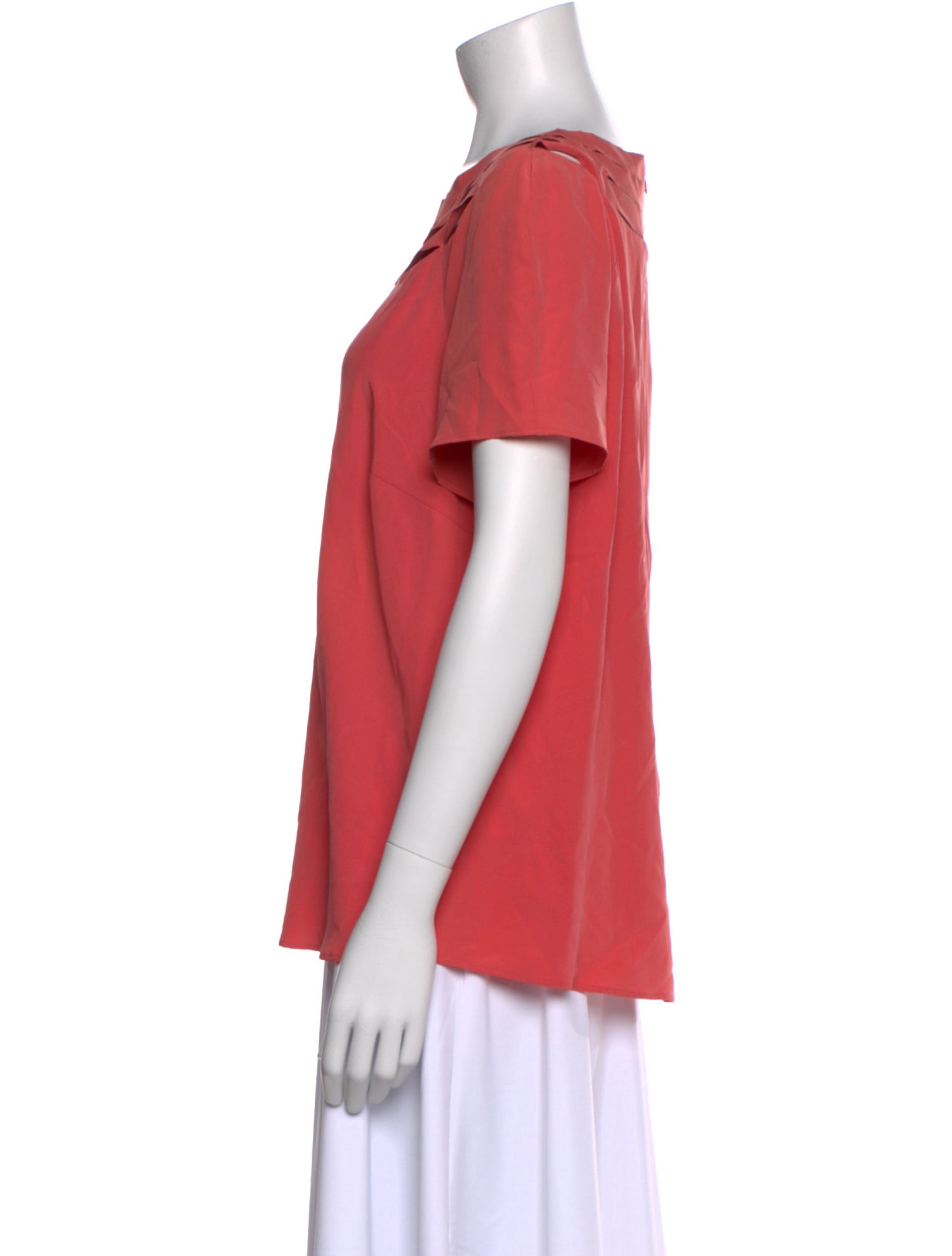 Akris Silk Bateau Neckline T-Shirt
