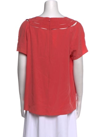Akris Silk Bateau Neckline T-Shirt