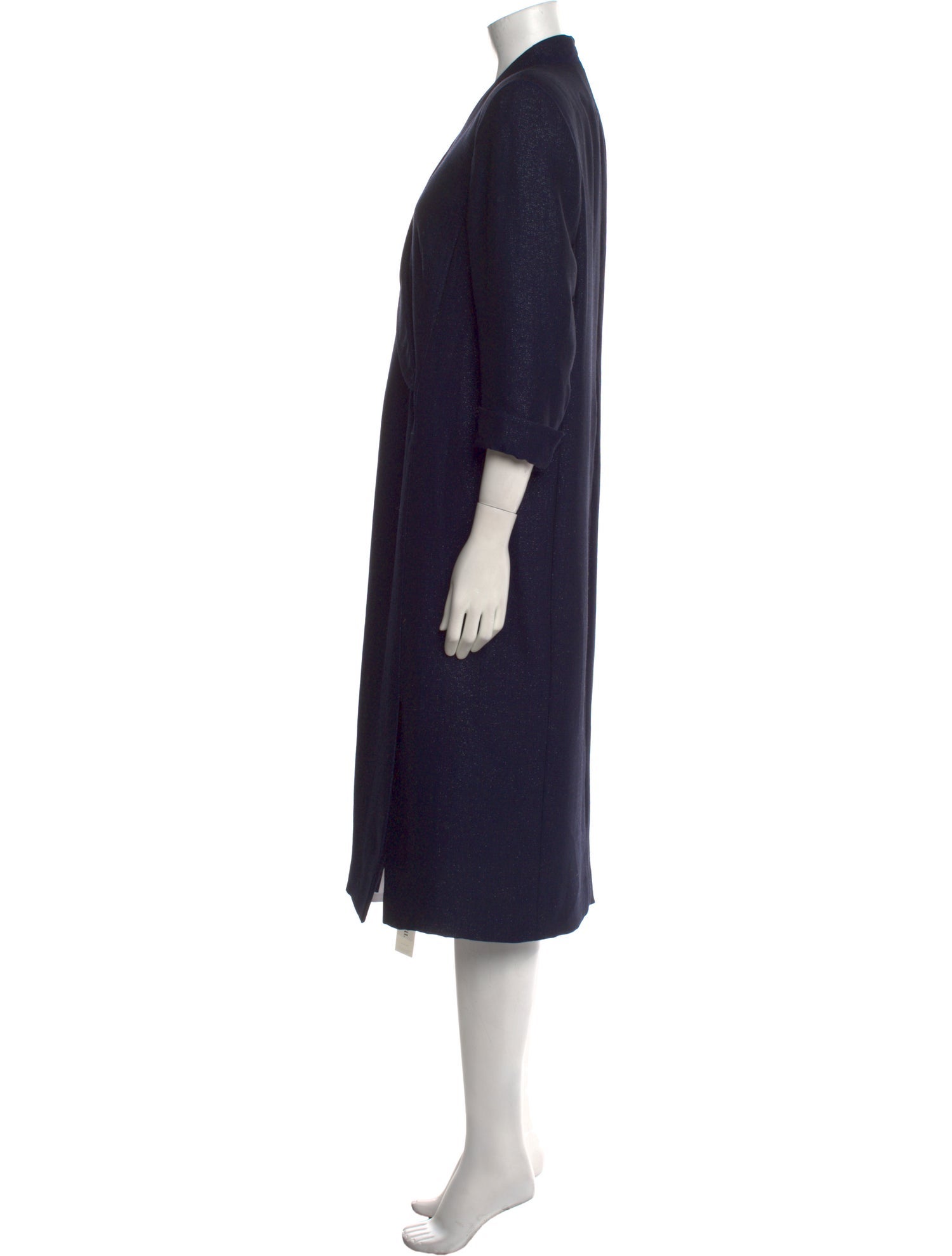 Akris Virgin Wool Midi Length Dress