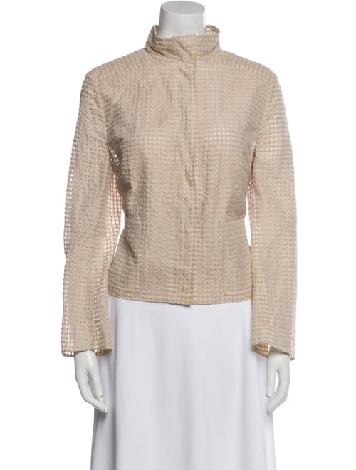 Akris Tweed Pattern Jacket