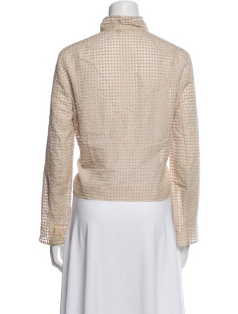 Akris Tweed Pattern Jacket