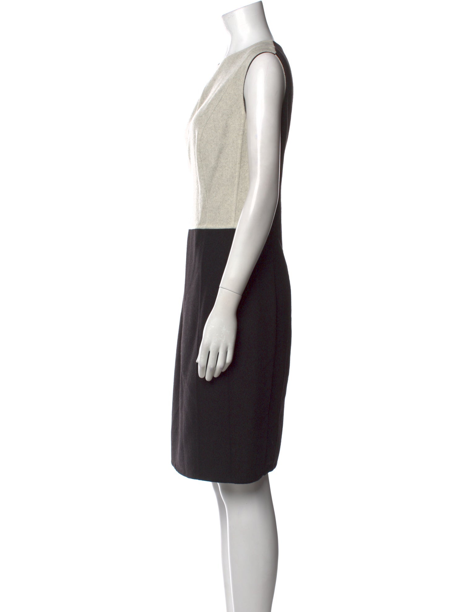 Akris Wool Knee-Length Dress