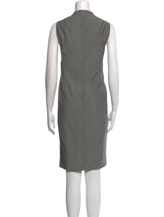 Akris Wool Knee-Length Dress