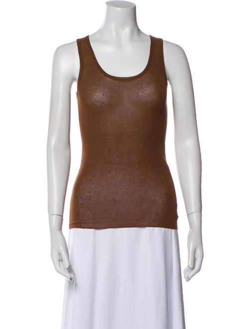 Akris Scoop Neck Sleeveless Top