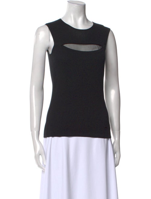 Akris Silk Scoop Neck Top