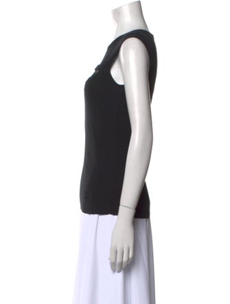 Akris Silk Scoop Neck Top
