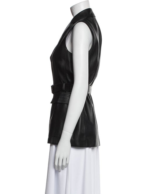 Akris Leather Vest