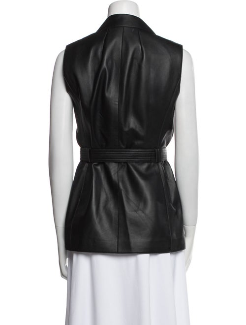 Akris Leather Vest