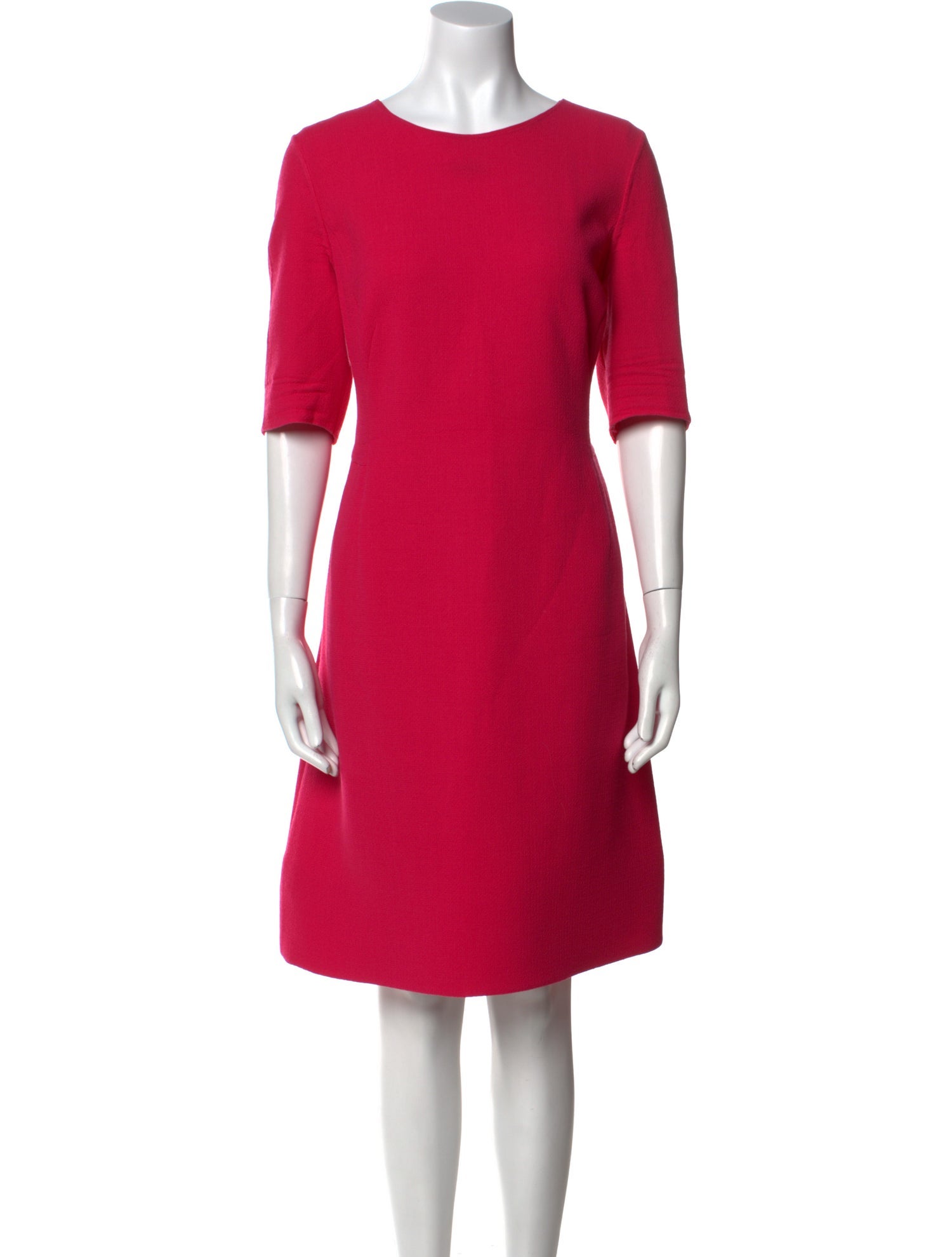 Akris Wool Knee-Length Dress
