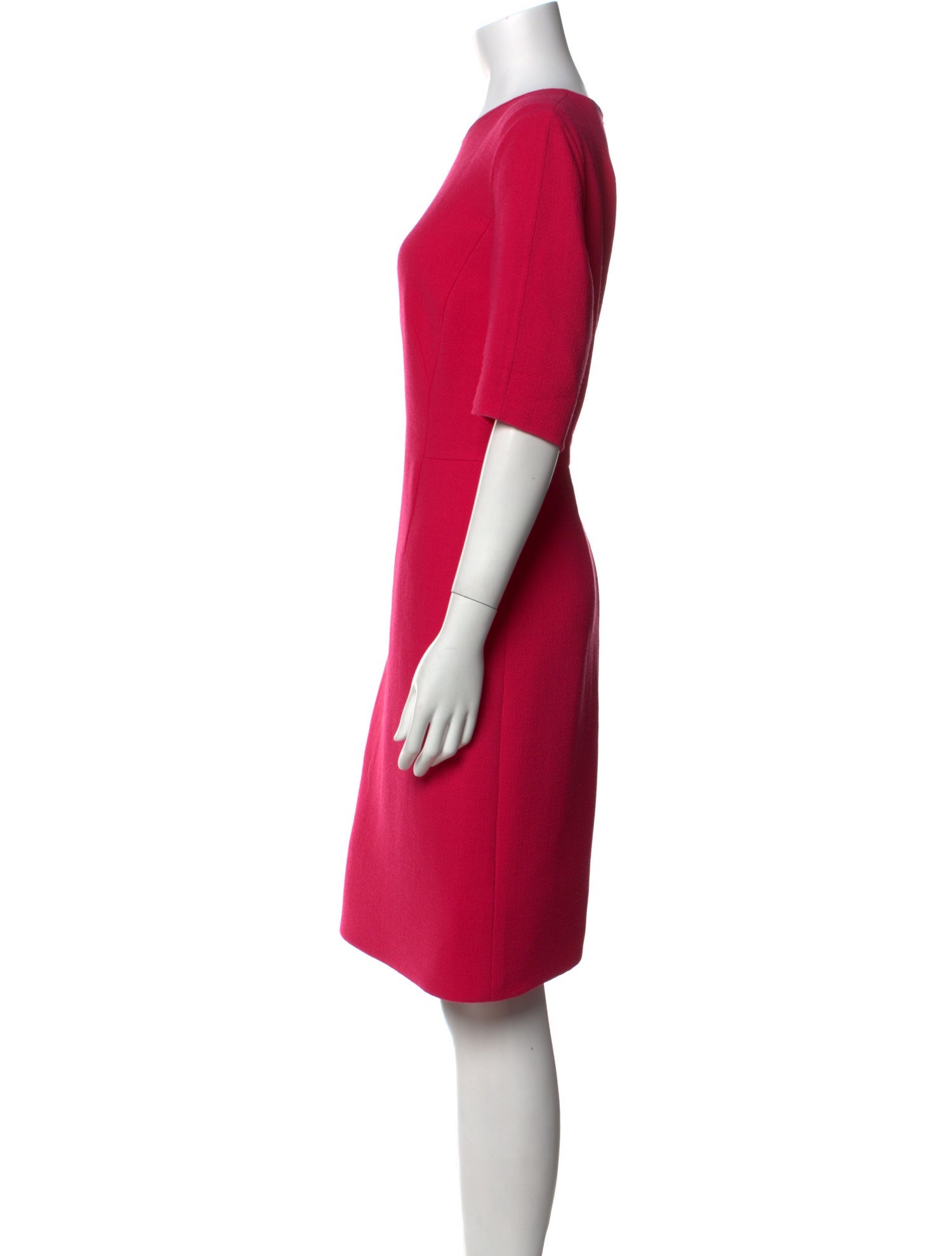 Akris Wool Knee-Length Dress