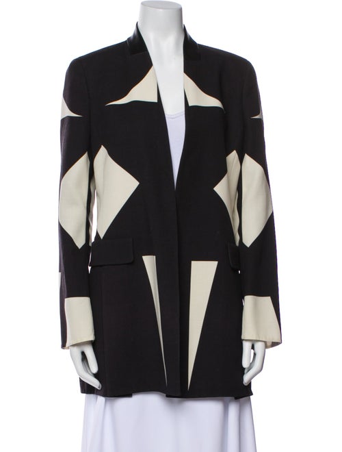 Akris Virgin Wool Printed Coat