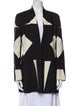 Akris Virgin Wool Printed Coat